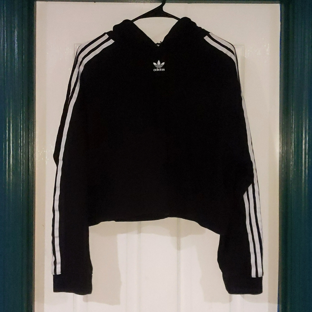 Adidas cropped hoodie